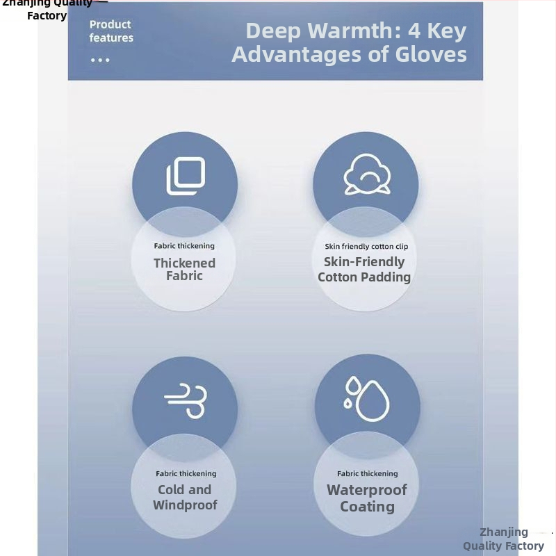 Unisex zimné hrubé teplé rukavice, bavlna a ice silk, flip-cover štýl, udržujú teplo (Zima 2025)