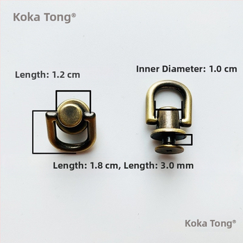 sanmushi τσάντα crossbody με μεταλλική εξάρτηση: γάντζοι για το λουρί, μπαιονέτ αγκίστρια και πλαϊνά κλιπ