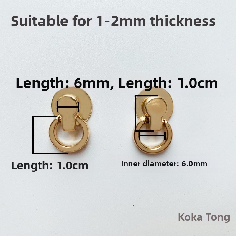 sanmushi taška s kovovými prvkami, popruh cez rameno, ušné háčiky, bajonetové spony, bočné klipy