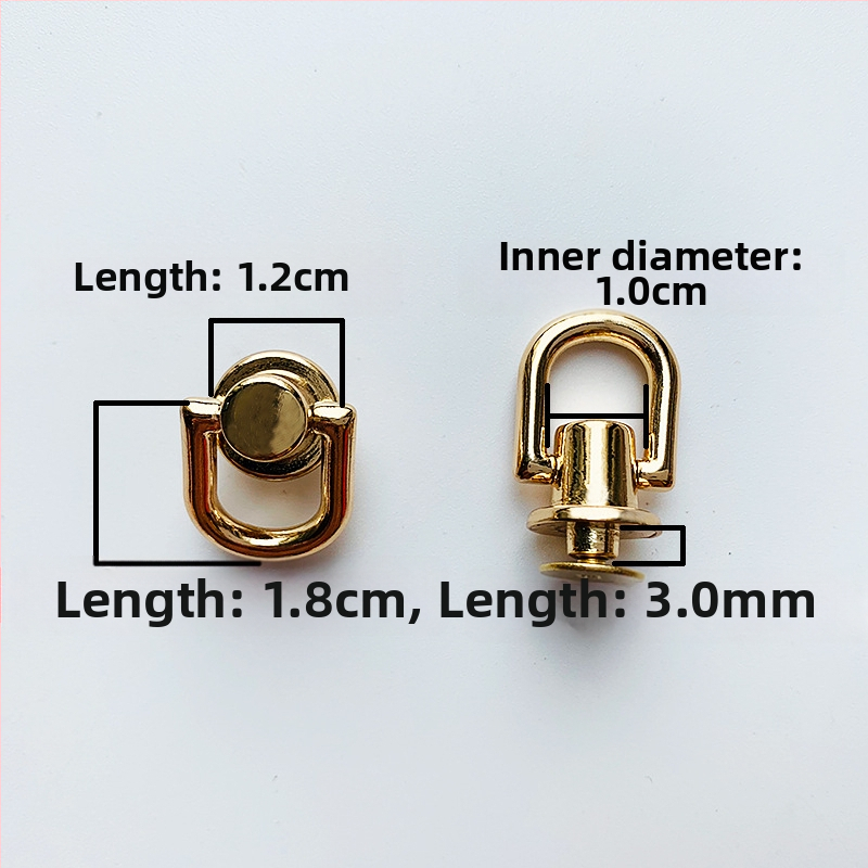 sanmushi τσάντα crossbody με μεταλλική εξάρτηση: γάντζοι για το λουρί, μπαιονέτ αγκίστρια και πλαϊνά κλιπ