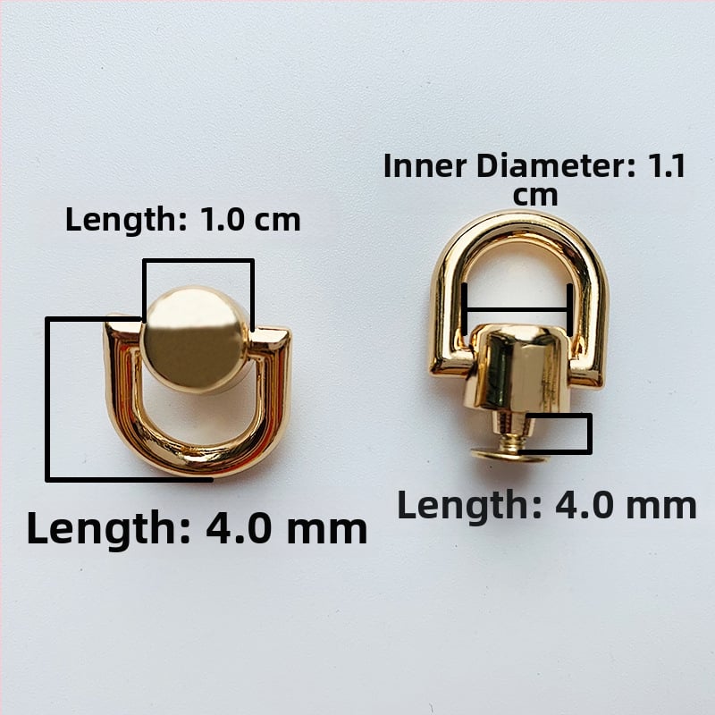 sanmushi τσάντα crossbody με μεταλλική εξάρτηση: γάντζοι για το λουρί, μπαιονέτ αγκίστρια και πλαϊνά κλιπ