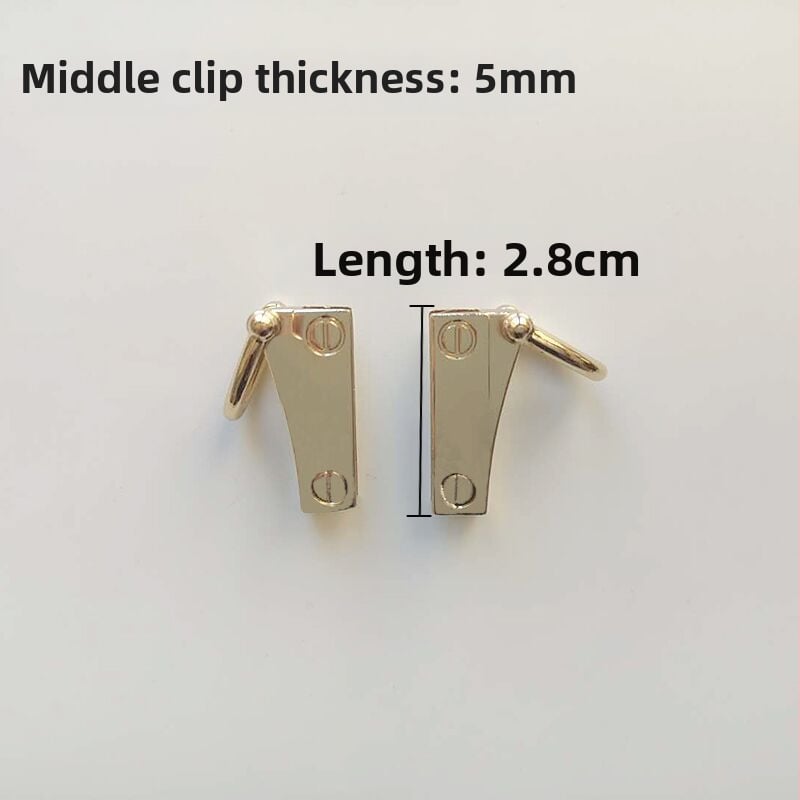 sanmushi τσάντα crossbody με μεταλλική εξάρτηση: γάντζοι για το λουρί, μπαιονέτ αγκίστρια και πλαϊνά κλιπ