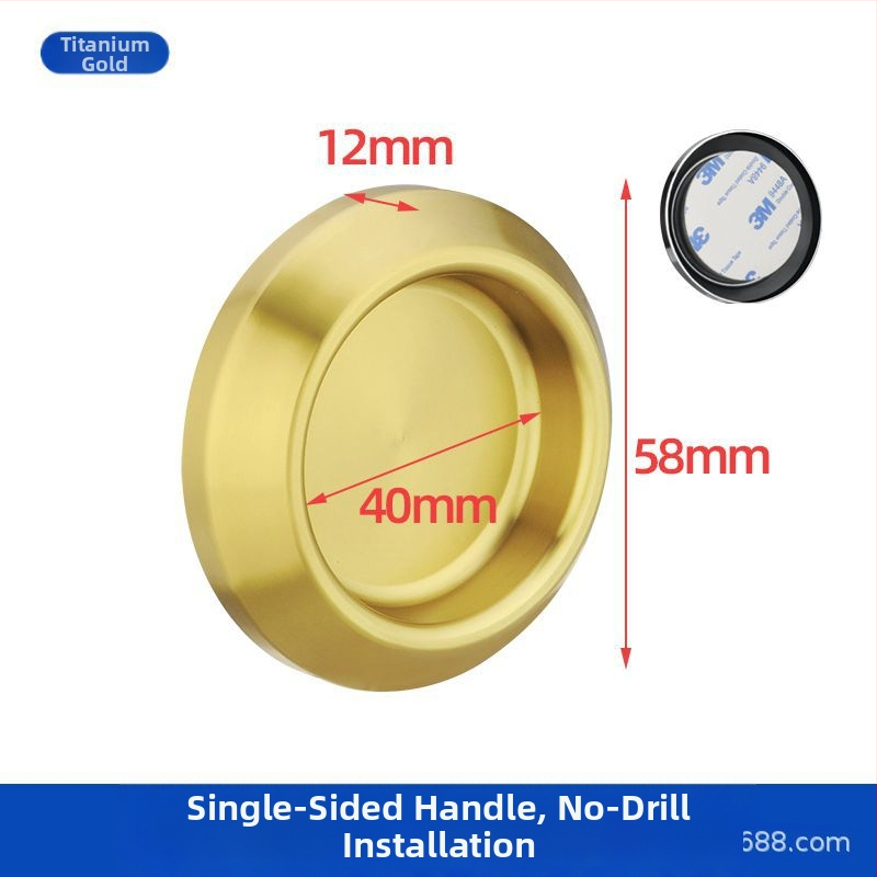 Nerūsējošā tērauda apaļa roktura stikla durvīm, piemērots vannas/dušas kabīnei, moderns minimālisks stils, virsmas: matētas, spīdīgas vai elektroplātētas