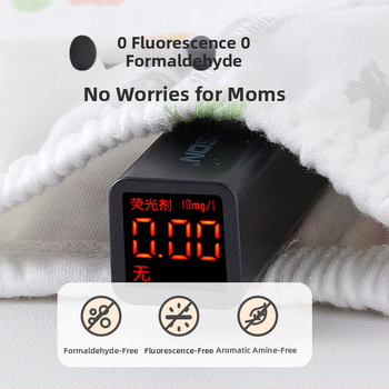 Бебешки памучни безшевни дълги панталони, 100% памук, средна талия, унисекс, за деца 1–3 г., пролет–есен