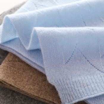 Унисекс вълнен шал - зимен аксесоар, произход Хебей, издание есен 2024