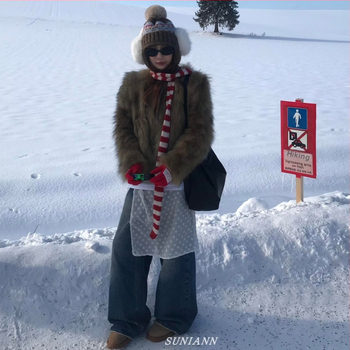 Famiman шал от смесена вълна – за всички сезони, Зима 2025