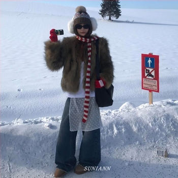 Famiman шал от смесена вълна – за всички сезони, Зима 2025