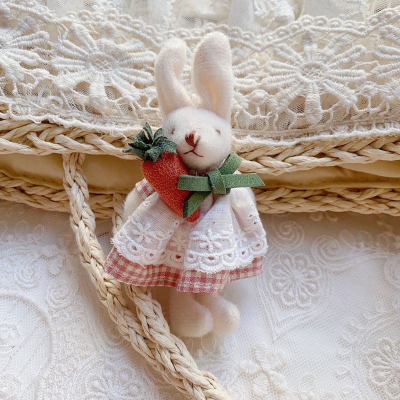 Καρφίτσα Mori στυλ με ζωικό μοτίβο, φρέσκια και γλυκιά εμφάνιση, προέλευση Γκουανγκζού