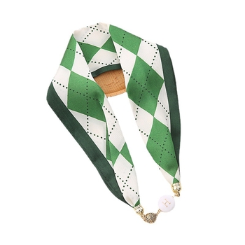 Перлена огърлица с магнитно закопчаване и шал, женски аксесоар, пролет 2023, Jia Sha Xiu, произход Jinhua