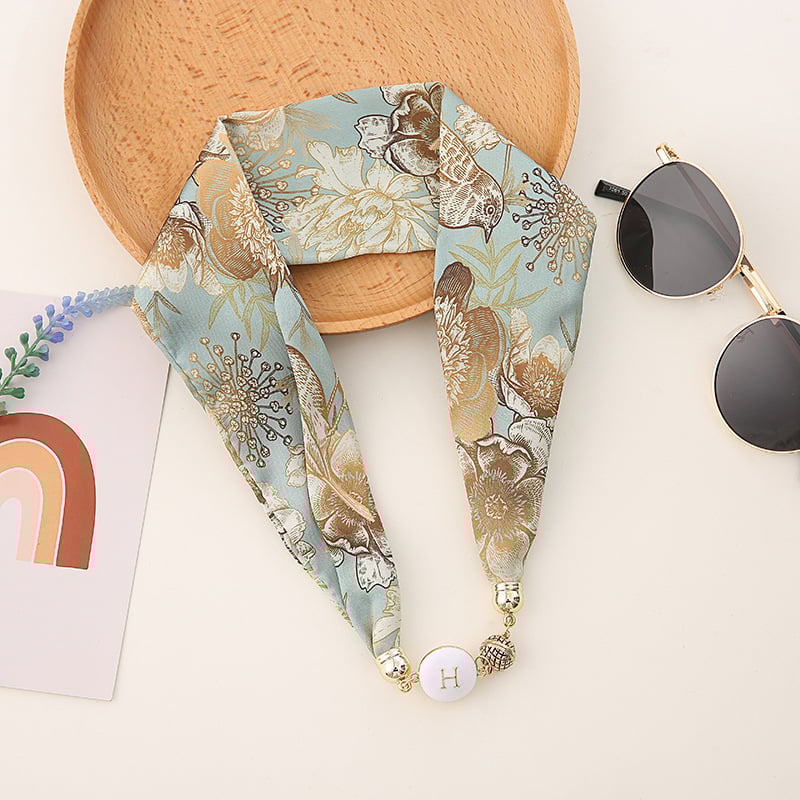 Перлена огърлица с магнитно закопчаване и шал, женски аксесоар, пролет 2023, Jia Sha Xiu, произход Jinhua