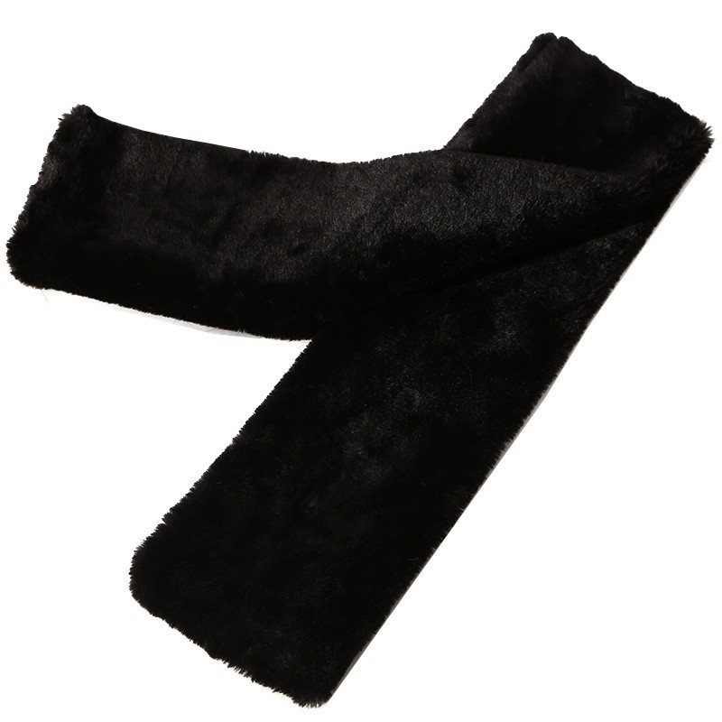 DZP японски стил плюшен шал за жени, имитиращ заек Рекс, универсален топъл аксесоар за зима, есен и пролет