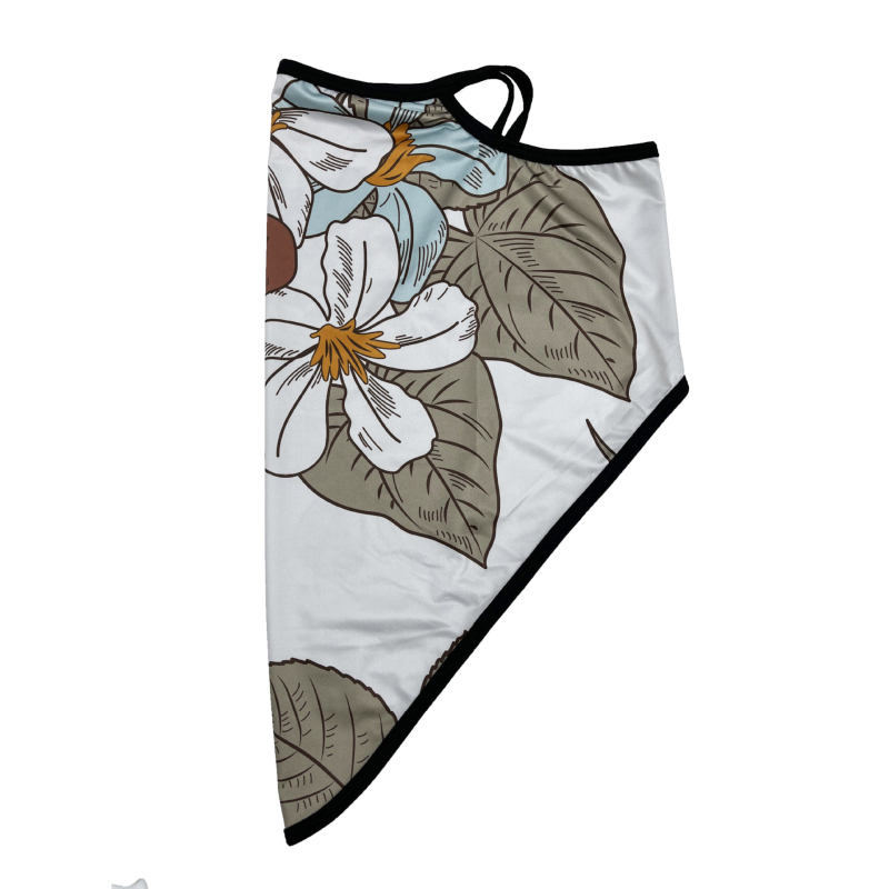 Ljetna maska za lice od Ice Silk, polu-pokrivenost lica, tanka, poliester 81–95% + Spandex ≤10%