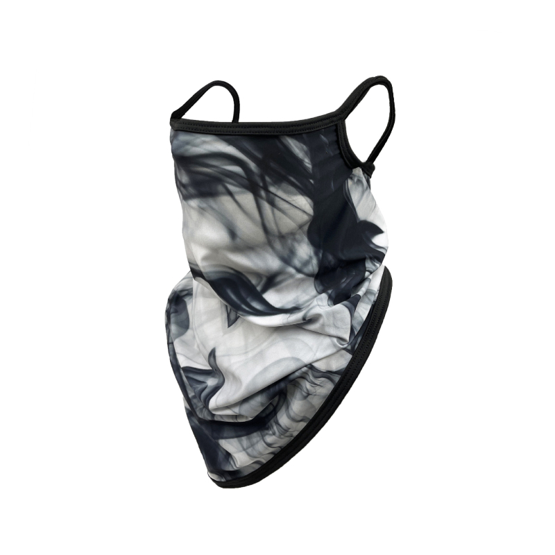 Ljetna maska za lice od Ice Silk, polu-pokrivenost lica, tanka, poliester 81–95% + Spandex ≤10%