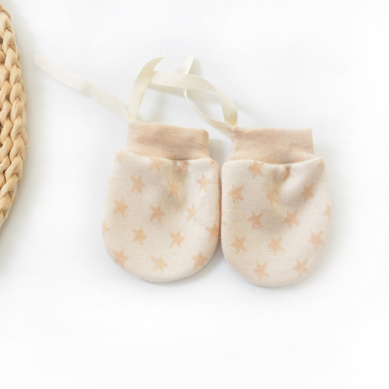 Бебешки ръкавици Maiwei, неутрални за двата пола, антинадраскващи, всесезонни защити за новородени, с възможност за персонализация.