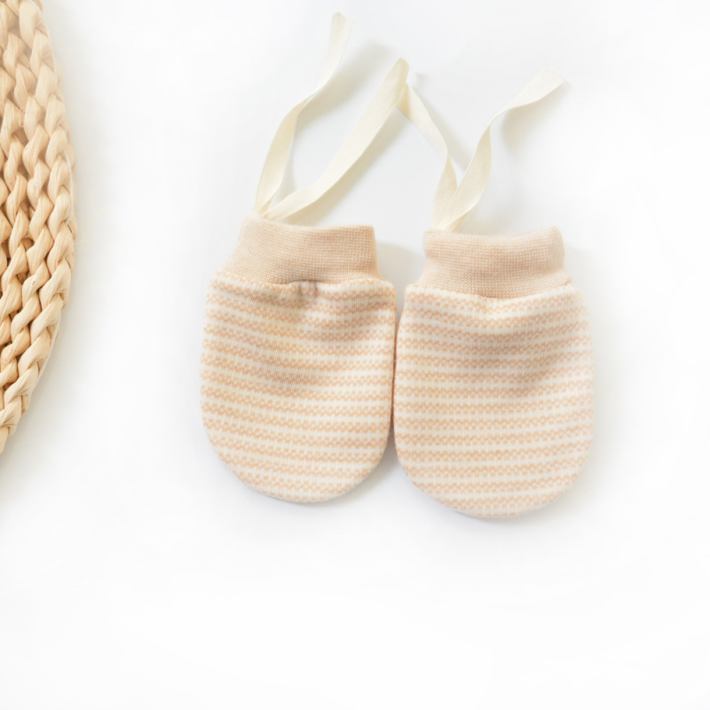 Бебешки ръкавици Maiwei, неутрални за двата пола, антинадраскващи, всесезонни защити за новородени, с възможност за персонализация.