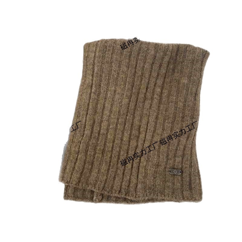 Шал за врата - ветроустойчив плетен пуловер, висока яка, покрива лицето през зимата