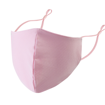 Лятна UV-защитна маска против прах – дишаща, пераща се, 3D маска за лице, монохромен модел, смесен материал, ушен стил