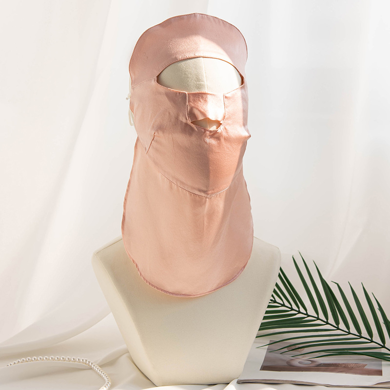 Mulberry selyem teljes arcú napvédő maszk – lélegző, UV védelem, szélálló, porálló, tavasz 2025