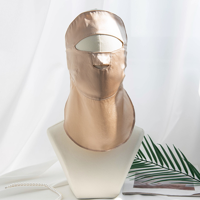 Mulberry selyem teljes arcú napvédő maszk – lélegző, UV védelem, szélálló, porálló, tavasz 2025