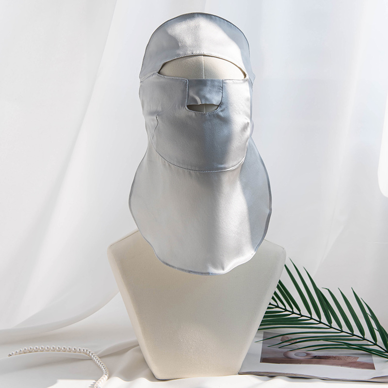 Mulberry selyem teljes arcú napvédő maszk – lélegző, UV védelem, szélálló, porálló, tavasz 2025