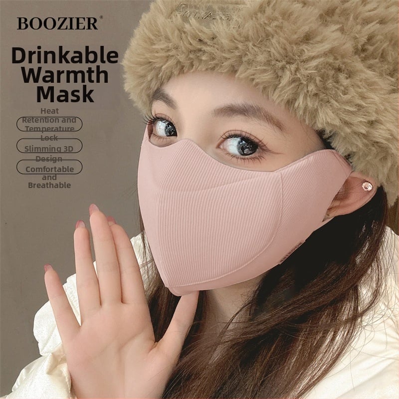 Зимно-есенна ветроустойчива и топла маска за лице с ушна каишка, полиестерно влакно, UPF50+ UV защита, оригинален дизайн