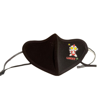 Детска карикатурна топла маска за лице с дебело австралийско кадифено покритие, ушна кука дизайн, подходяща за есен и зима, защита на лицето