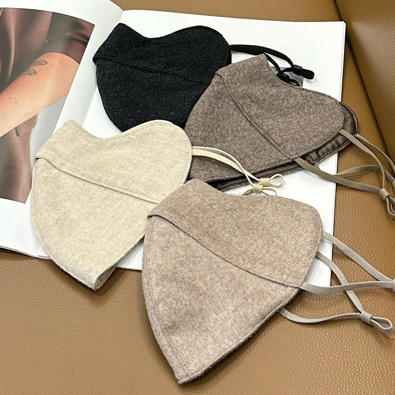 Maska za pola lica zimi - Mulberry svila materijal, otporna na vjetar, zadržava toplinu, prozračna, UV zaštita
