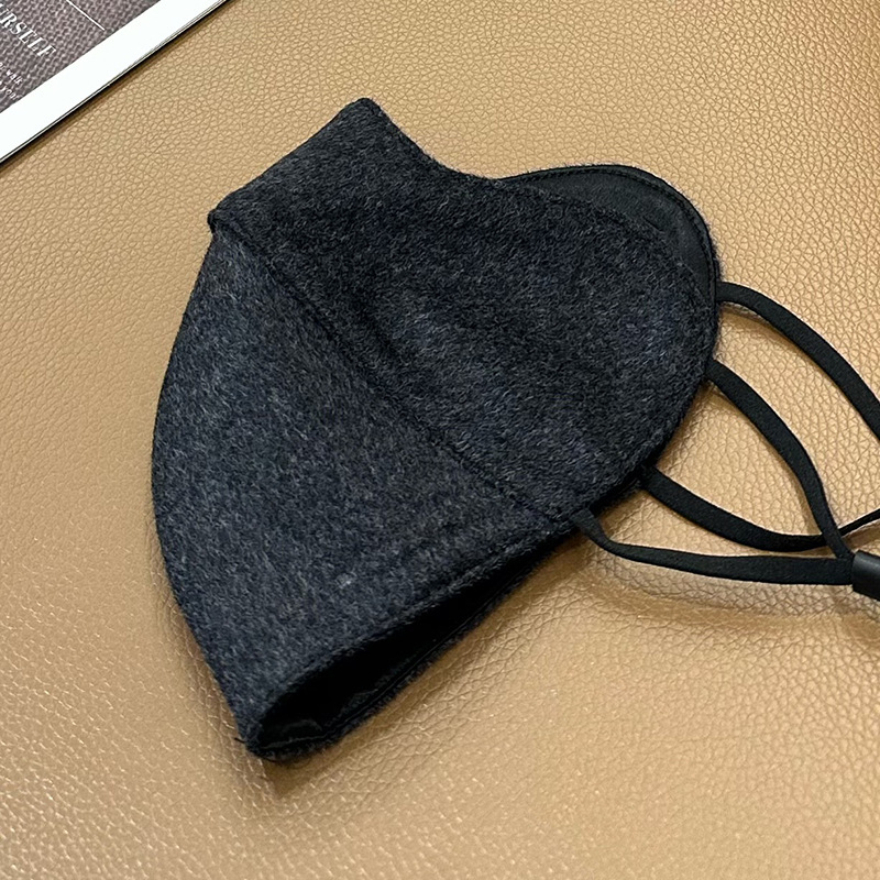 Maska za pola lica zimi - Mulberry svila materijal, otporna na vjetar, zadržava toplinu, prozračna, UV zaštita