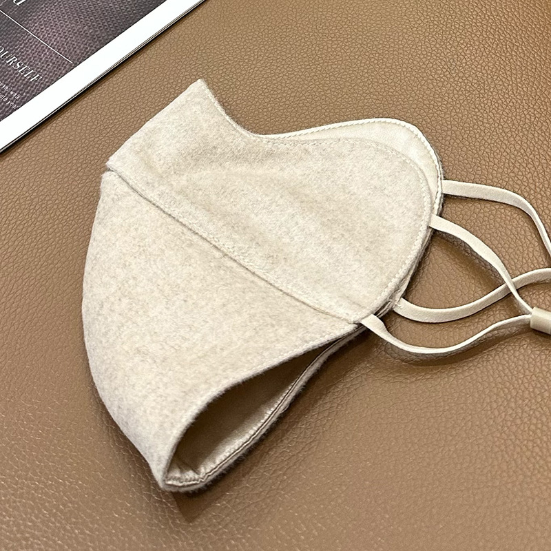 Maska za pola lica zimi - Mulberry svila materijal, otporna na vjetar, zadržava toplinu, prozračna, UV zaštita