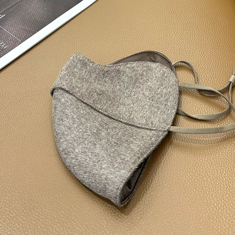 Maska za pola lica zimi - Mulberry svila materijal, otporna na vjetar, zadržava toplinu, prozračna, UV zaštita
