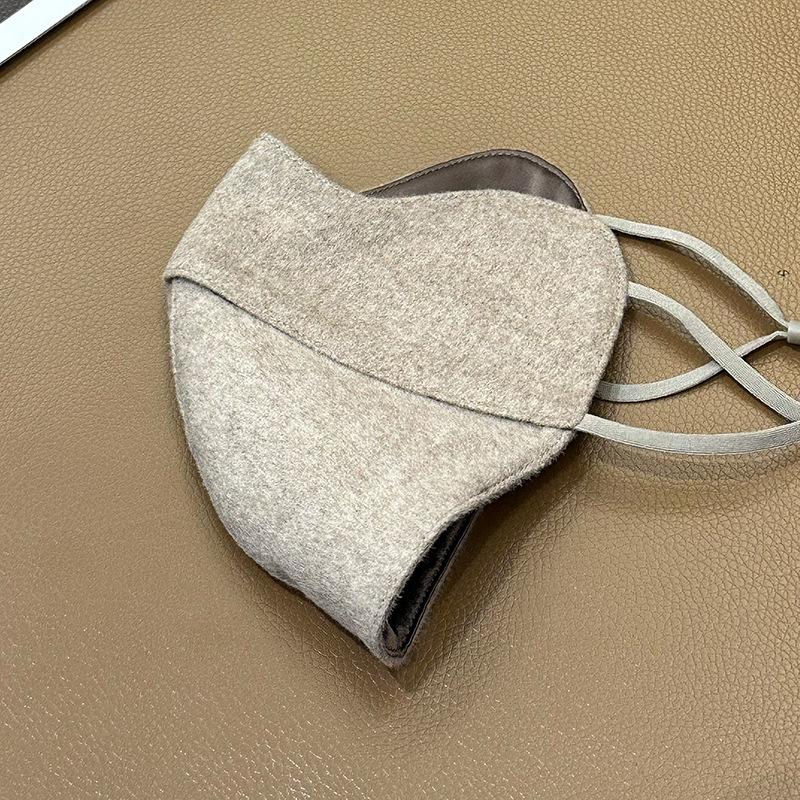 Maska za pola lica zimi - Mulberry svila materijal, otporna na vjetar, zadržava toplinu, prozračna, UV zaštita