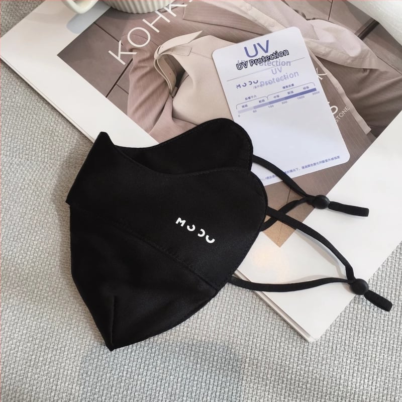 Копринена маска за лице – 100% коприна, лятна и дишаща, UV защита UPF50+, ушна презрамка, триизмерна форма