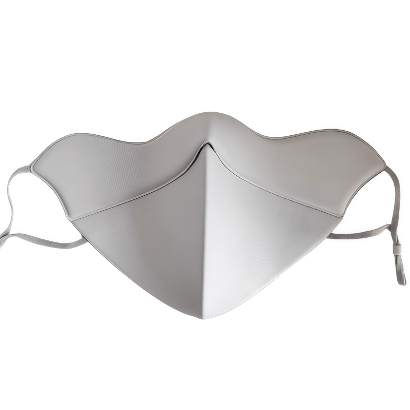 Зимна маска за лице с UV защита UPF50+, половин лице, ушен клип, нейлон, унисекс