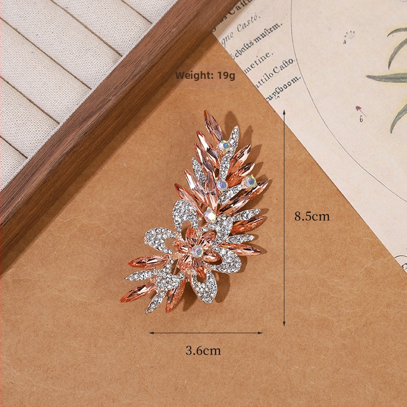 Καρφίτσα από κράμα σε σχήμα χρυσάνθεμου – αγροτικό στυλ, ηλεκτροπλατίωση, διακοσμητικό.