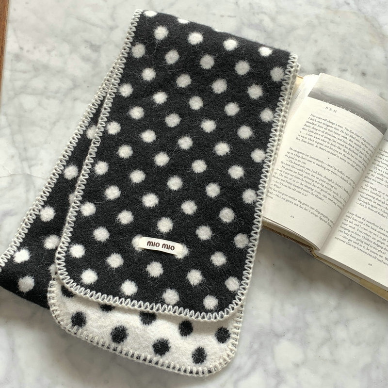 Șal tricotat dublu față în stil korean, din amestec de lână, pentru femei, căldură iarnă, țesătură warp-knit