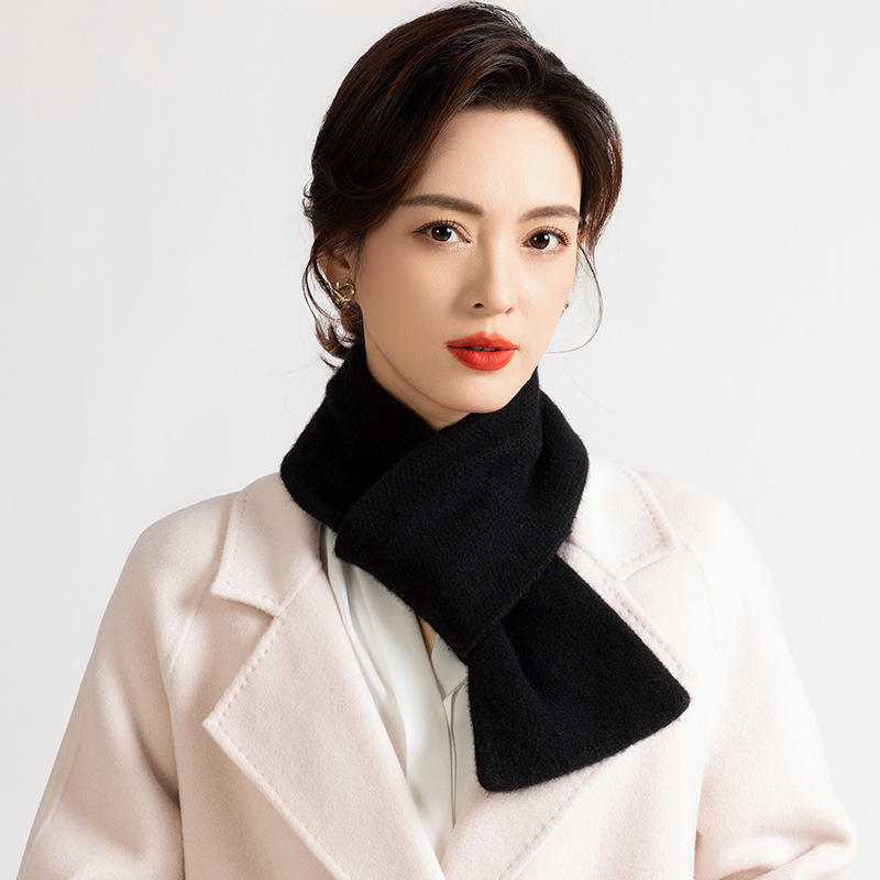 Унисекс шал от 100% вълна, корейски стил, плетен, зимна употреба