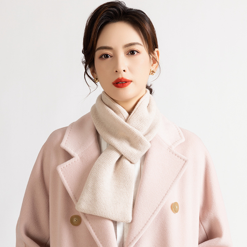 Унисекс шал от 100% вълна, корейски стил, плетен, зимна употреба