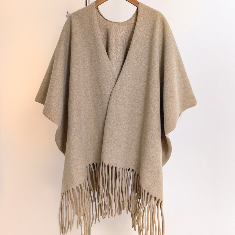 Șal pentru femei (Warp knitting • Cașmir artificial • Poliester • Jacquard • Formă alungită)