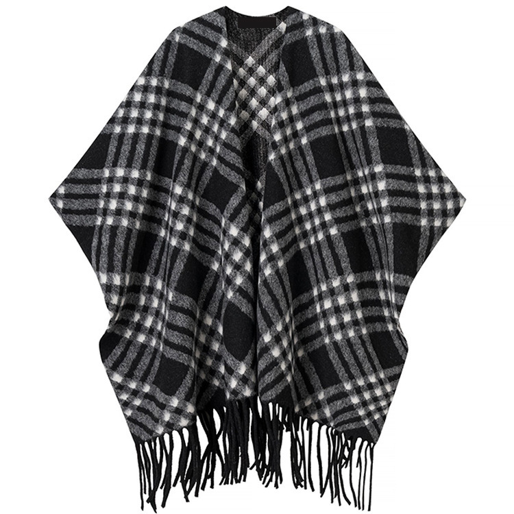 Elegantan zimski šal; Materijal: poliester; Način tkanja: warp knitting; Uzorak: mreža; Funkcija: zadržava toplinu
