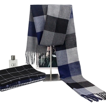 Šal od umjetnog kašmira, jednostavan pleteni uzorak, zima, korejski karirani stil, unisex