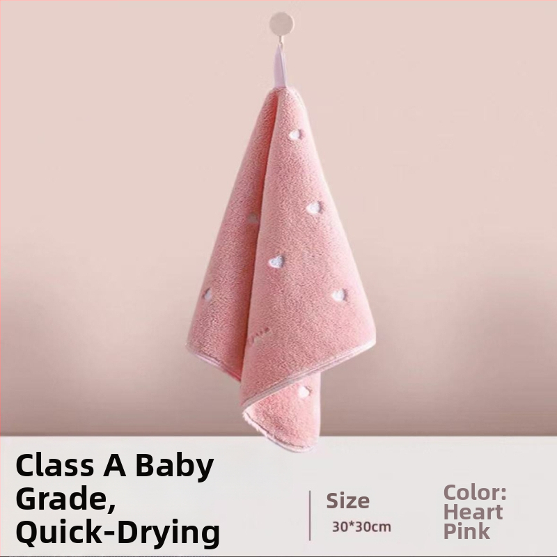 Vannitoa käterätik – lõhnatu, kiire kuivatamine, 0–5 s imavus, kiudusid eraldamata; korallfliis 80 g; tikand ja hems.