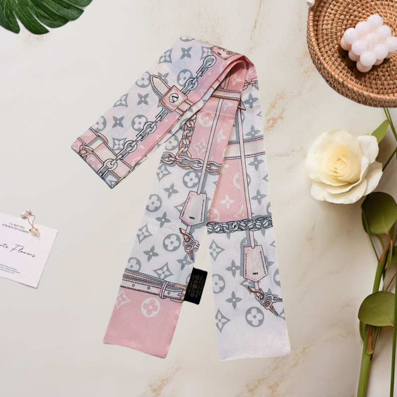 Șal din mătase cu țesătură twill, stil franțuzesc, subțire și lung, aer literar retro; Primăvară, origine Hangzhou