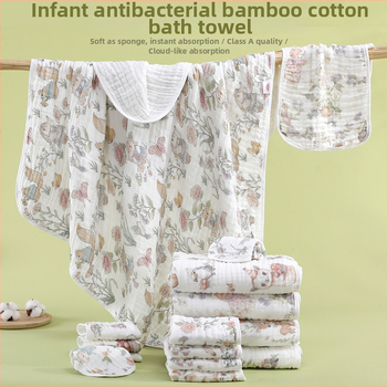 Beebi gézivannitoa rätik, 6-kihiline géz, lame kudumine, 338 g, digitaalse otse trükkimine