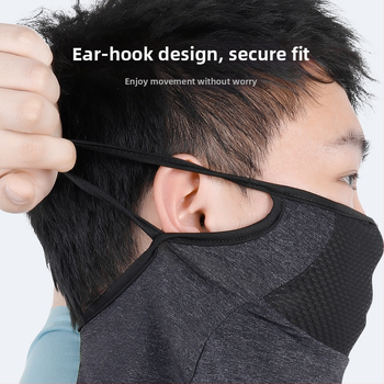 wheelup Маска за колоездене с дишащ Spandex/Lycra плат, унисекс, персонализирана частна марка, аксесоар за спорт на открито