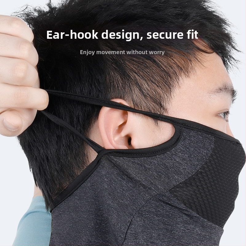 wheelup Маска за колоездене с дишащ Spandex/Lycra плат, унисекс, персонализирана частна марка, аксесоар за спорт на открито