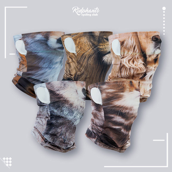 Állatmintás motoros arcmaszk nyárra (Poliészter, RIDPHANTS, motoros maszk)