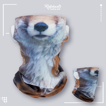 Állatmintás motoros arcmaszk nyárra (Poliészter, RIDPHANTS, motoros maszk)