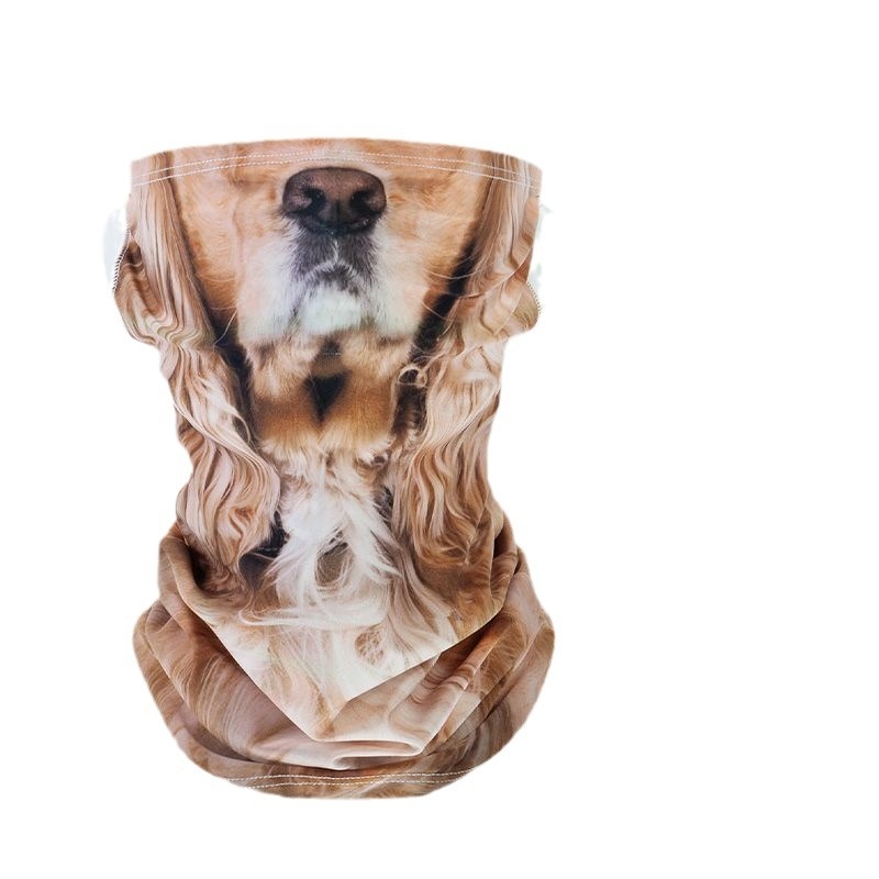 Állatmintás motoros arcmaszk nyárra (Poliészter, RIDPHANTS, motoros maszk)