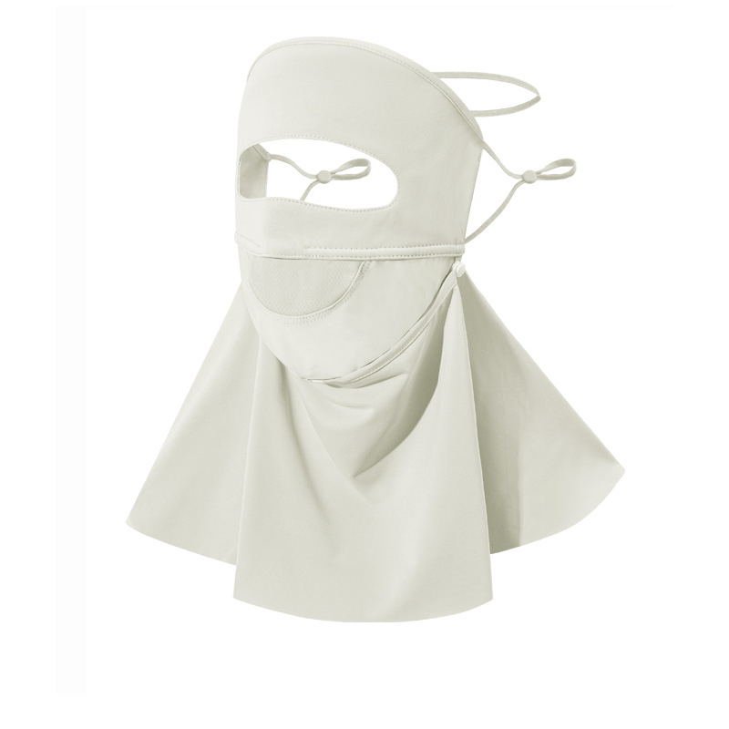 Maska za biciklizam s odvojivim potpuno lice i pokrivenošću vrata, Ice Silk tkanina, unisex