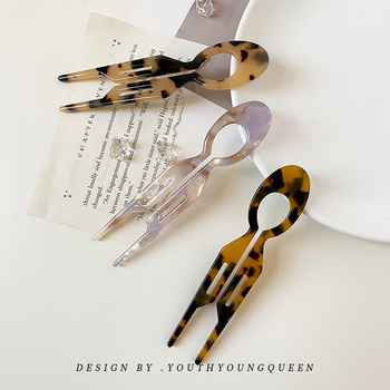 U-alakú hajtű geometriai stílussal | Anyag: acetát lemez; Stílus: Koreai; Gyártási szám: FZ26; Licenszelhető magáncímke: Igen